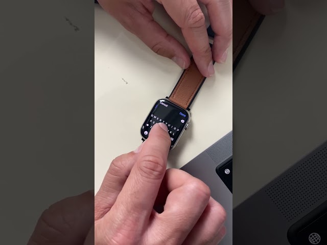 Advanced Apple Watch Keyboard Trick