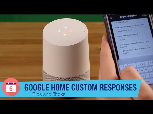 Make Google Home say anything with IFTT
