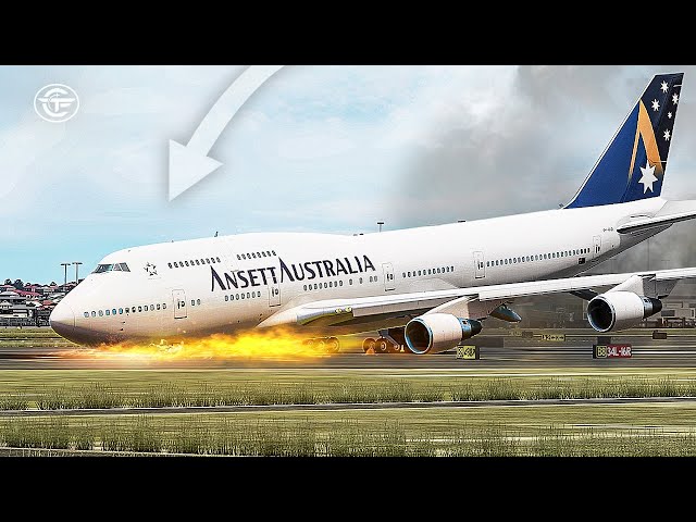 An Ordinary Boeing 747 Landing almost Turns into Australia's Worst Disaster | Terror in Sydney