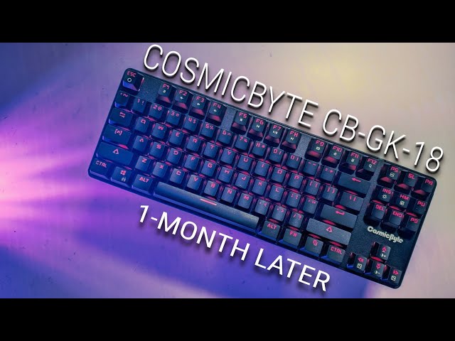 Cosmic Byte firefly CB-GK-18 after one month - How does it perform?