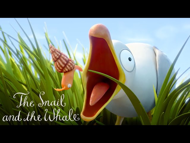 The Snail is Chased by a Dangerous Bird! @GruffaloWorld : Compilation