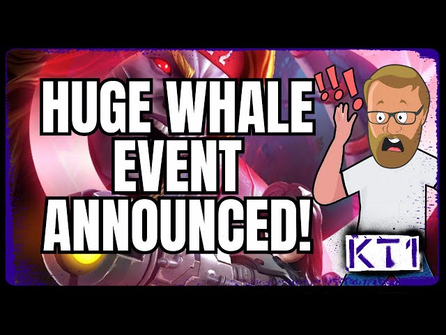 HUGE WHALE Event Announced! AFTER Spring Cleaning!