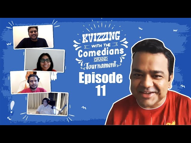 KVizzing With The Comedians 1st Edition || SF3 feat. Neville, Shreemayee, Tanmay and Vaibhav