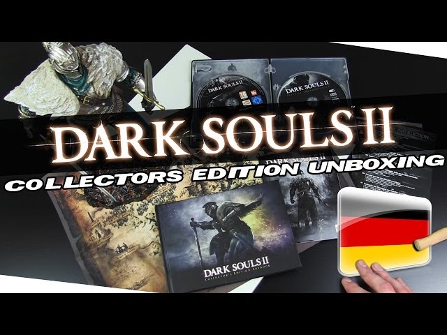 DARK SOULS 2 Collectors Edition Unboxing (GER 1080p)