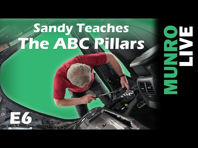 Sandy teaches the ABC Pillars on the Mach-E