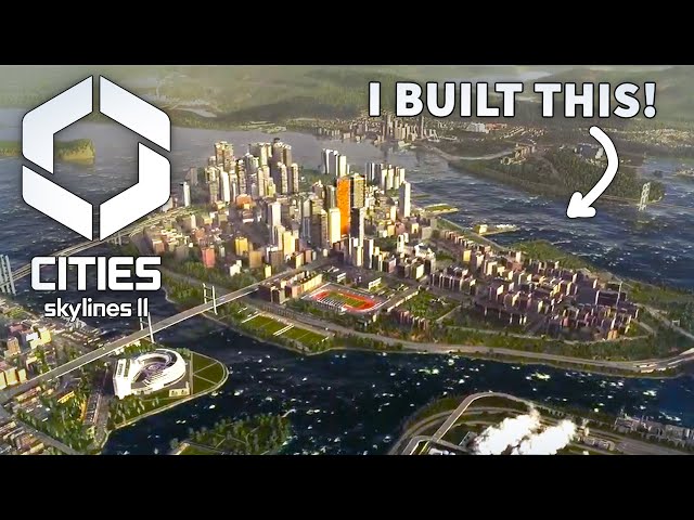 I Built the City for the Cities Skylines 2 Trailer. My Experience Playing Cities Skylines 2