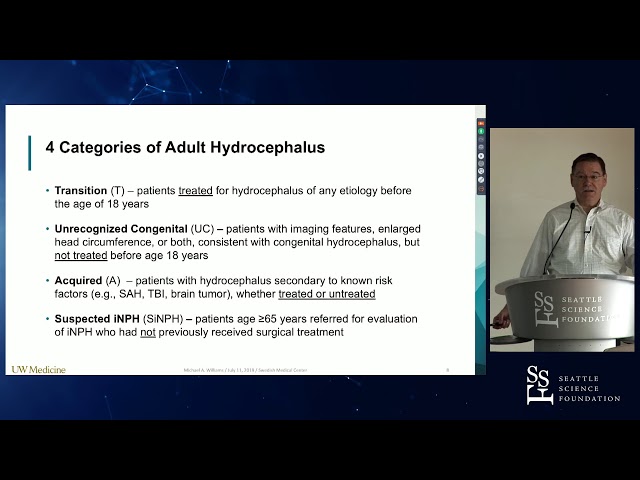 The Clinical Spectrum of Adult Hydrocephalus - Michael A. Williams, MD