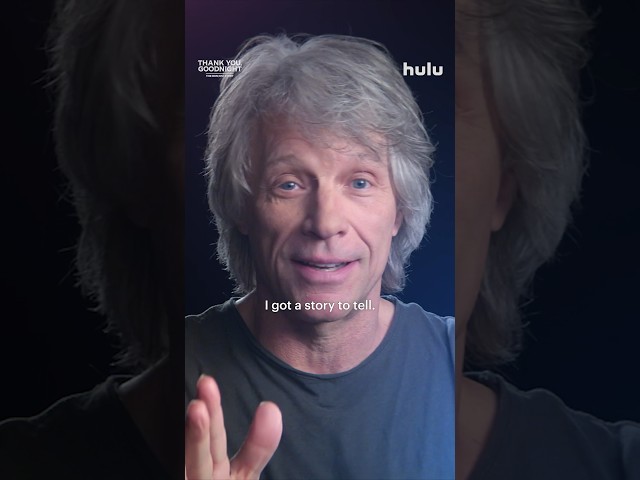 We've got a story to tell. 'Thank You Goodnight: The Bon Jovi Story'