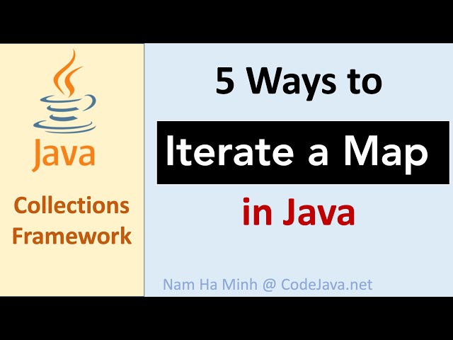 5 Ways to Iterate a Map in Java - Simple and Easy!