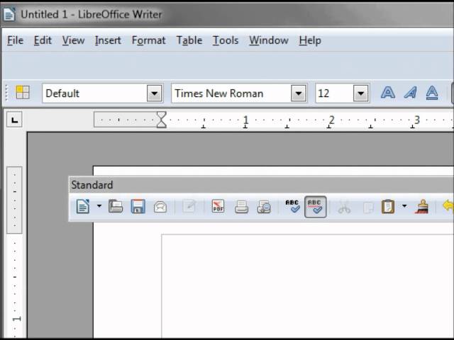 LibreOffice-Writer (12) Customizing your ToolBars pt.1
