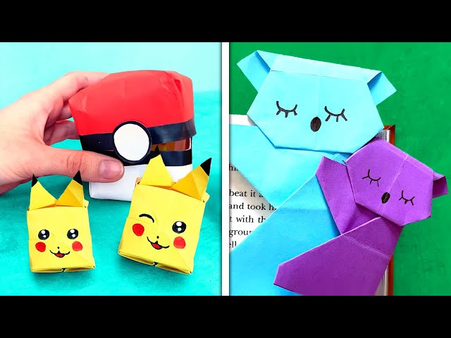 CUTE PAPER CRAFTS THAT WILL BRIGHTEN YOUR DAY