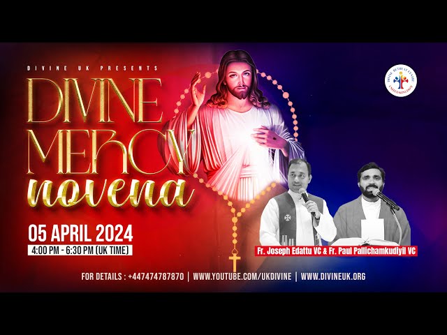 (LIVE) Divine Mercy Novena (5 April 2024) Divine UK