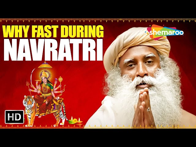 Why Fast During Navratri🙏With Sadhguru in Challenging Times