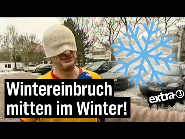 x3-Classix: Wintereinbruch mitten im Winter! | extra 3 | NDR