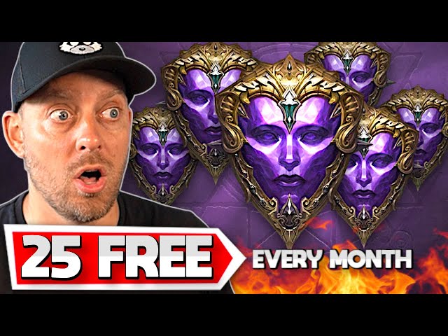 Unlock 25 FREE Legendary Crests EVERY Month - Guide