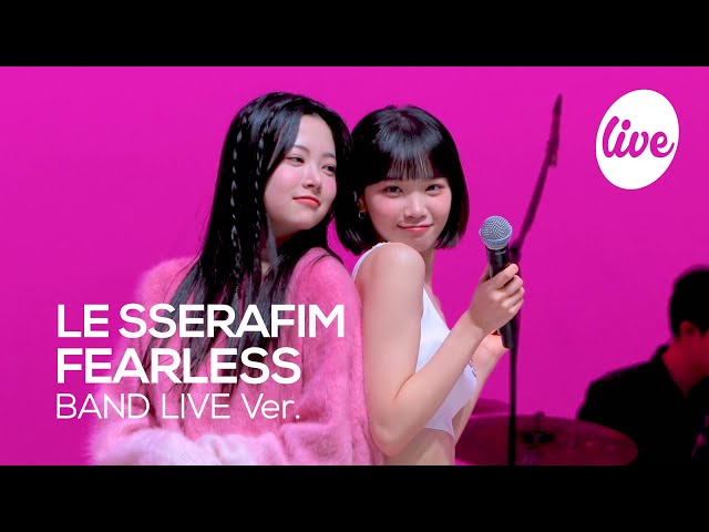 [4K] LE SSERAFIM - “FEARLESS” Band LIVE Concert [it's Live] K-POP live music show