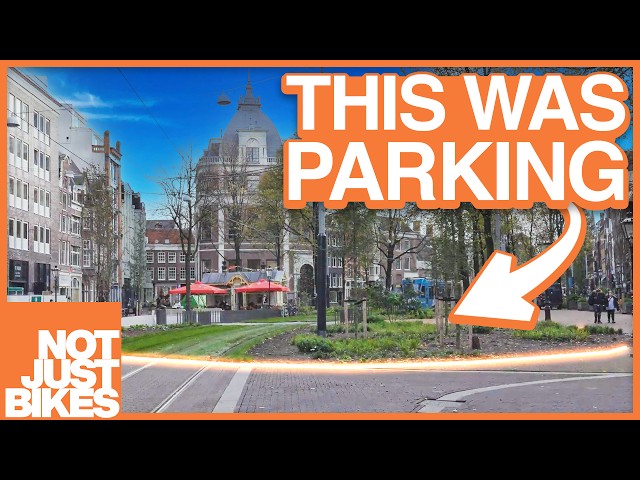 Why Amsterdam is Removing 10,000 Parking Spaces