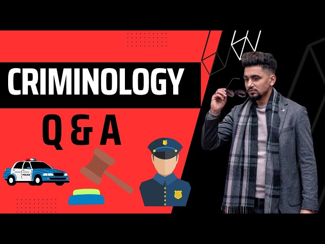 WATCH THIS VIDEO if you want to study CRIMINOLOGY!