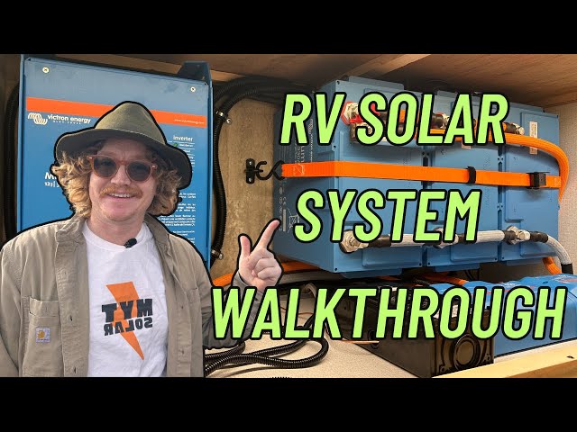 RV Solar System Walkthrough with Customers | '24 Nash 17K