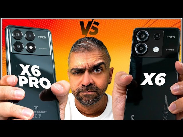 POCO X6 Vs POCO X6 Pro: What's Different? 🤔