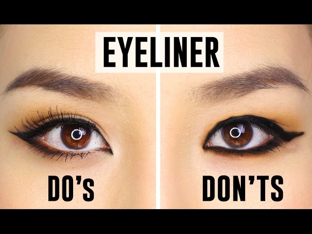 12 COMMON EYELINER MISTAKES YOU COULD BE MAKING | Do's and Dont's