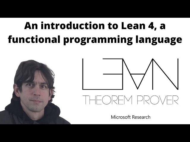 An introduction to Lean 4, a functional programming language