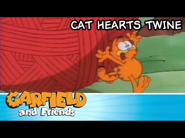 Cat Hearts Twine - Garfield & Friends