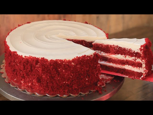 Red Velvet Cake without Oven Recipe By Chef Hafsa