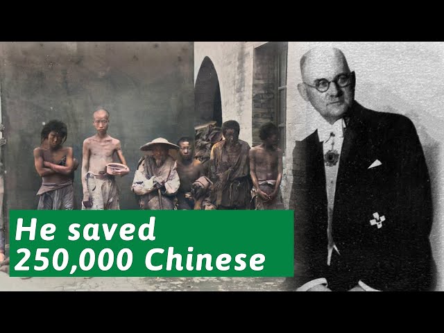 China remember its local Schindler, Who Saved 250,000 people during the war?