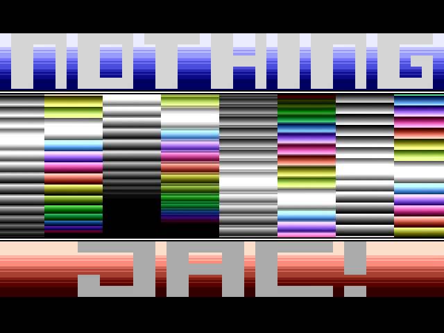 Nothing - 4k Atari VCS Demo by JAC! of WUDSN (2013)