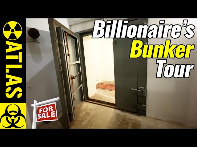 A Look Into A Huge Billionaire's Bunker!