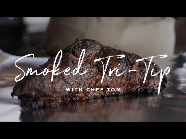 Smoked Tri-Tip | Brisket Style Chopped Beef Sandwich