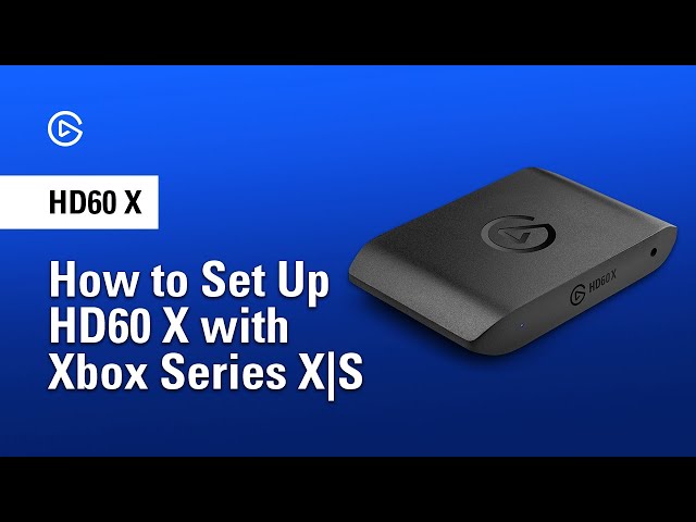 How to Set Up HD60 X with Xbox Series X|S