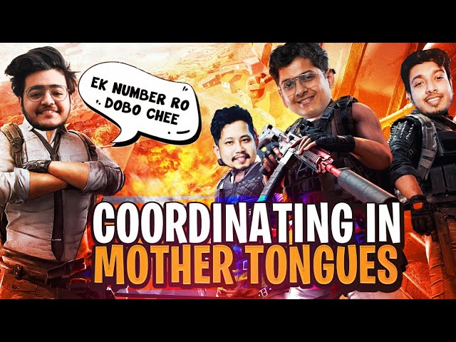 WHEN INDIA PLAYS BGMI 🇮🇳 || COMMUNICATING IN OUR MOTHER TONGUE