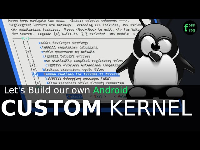 Build Your Own Android Custom Kernel | fossfrog