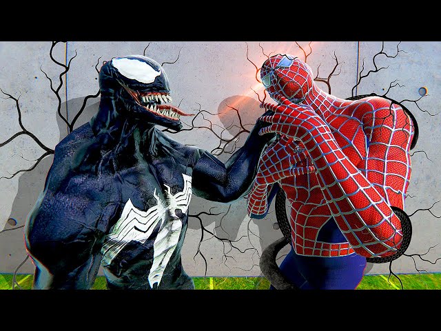 Infecting SPIDERMAN with Venom Powers - Bonelab VR Mods