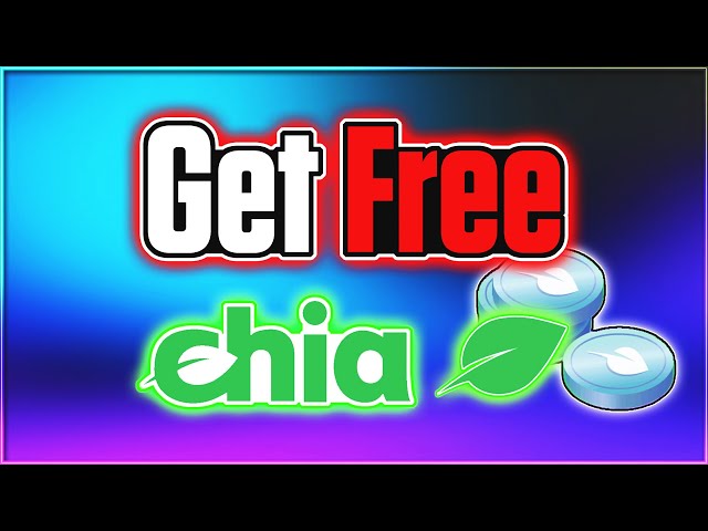 Free Chia Using Chia Faucets
