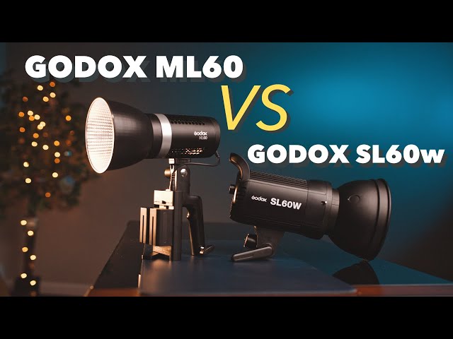 Godox SL-60w Vs. Godox ML60 Video Light Comparison