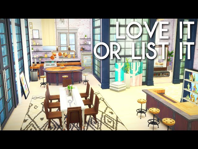 FOUNTAINVIEW PENTHOUSE ~ Love It or List It Renovation: Sims 4 Speed Build (Base Game + City Living)