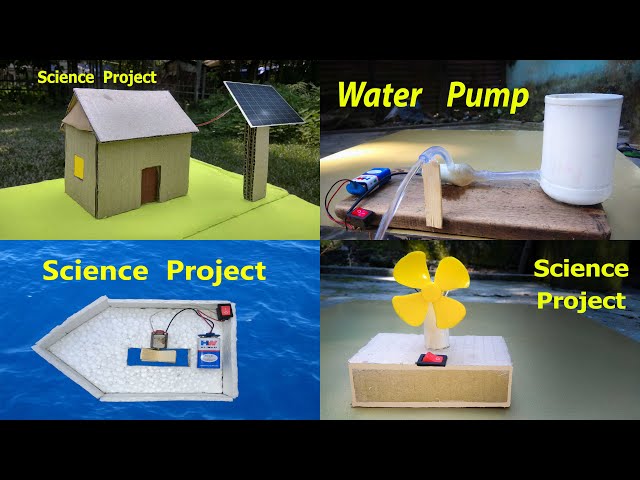 Science Projects For Exhibition Working Model, Science Projects For School Easy
