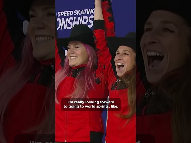 Speed skater Maddison Pearman is excited for World Speed Skating Allround & Sprint Championships