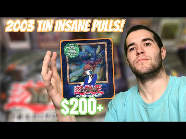 THIS 17 YEAR OLD TIN WAS INCREDIBLE! EPIC 2003 XYZ Dragon Cannon Tin Yugioh Cards Opening!