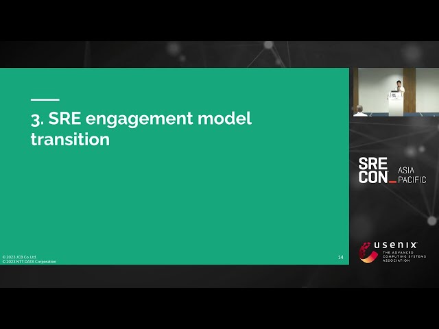SRE Engagement Model Transition in Building and Expanding SRE Team