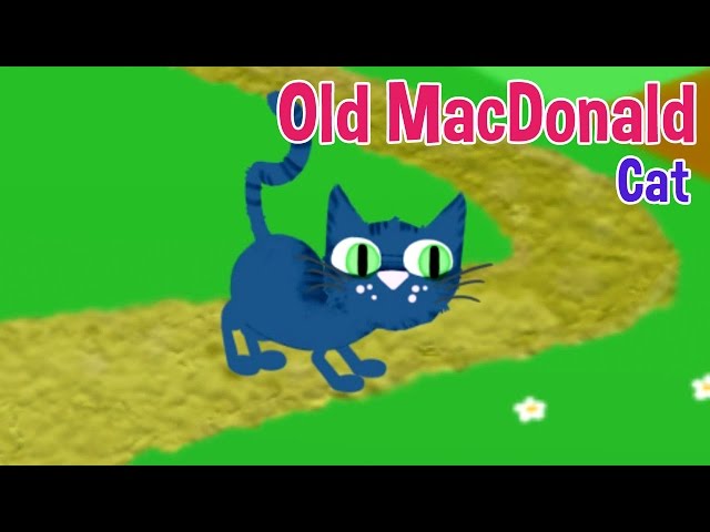 Old Macdonald Had a Farm eieio! (Cat) Songs for Kids by Oxbridge Baby!