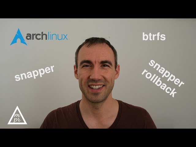 Snapper Rollback on Arch Linux