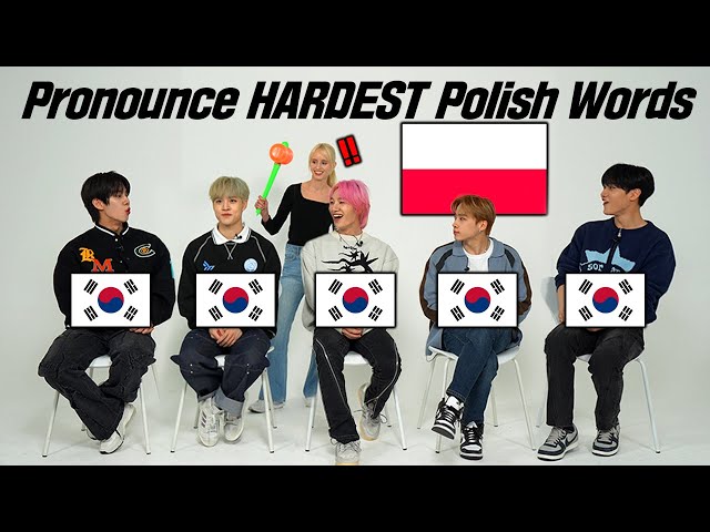 Can Koreans Pronounce HARDEST Polish Words? l FT. MCND