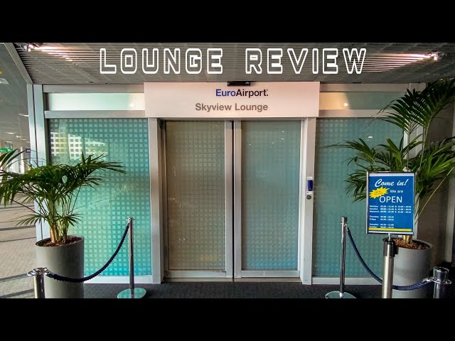 EuroAirport SkyView Lounge Review