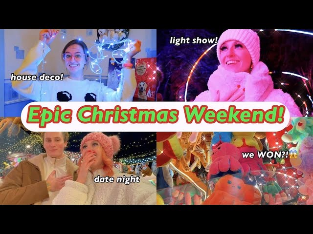 Epic Christmassy Weekend in my Life!!🎅🏻*HOUSE TOUR + DATE NIGHT SHOCK!*🤭🎁 | Vlogmas Day 12