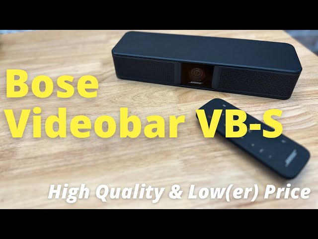Review: Bose Videobar VB-S (Great Quality & Price)