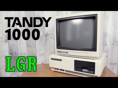 LGR - Restoring & Exploring a 1985 Tandy 1000 PC